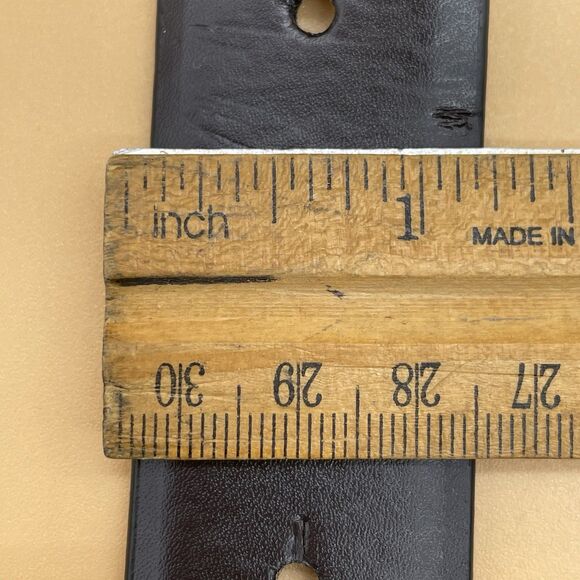 Calvin Klein CK Reversible Dress Belt Men's 40-42 Black & Brown - Picture 4 of 14